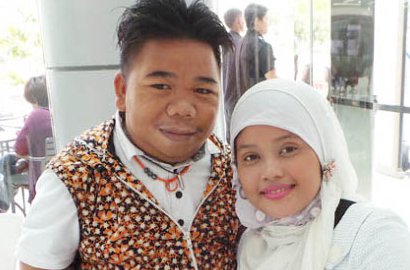 Lebaran Tanpa Suami, Istri Hendrik Ceper Berusaha Tegar