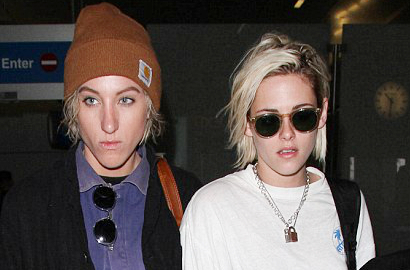 CLBK Makin Mesra, Kristen Stewart Cium Pacar Ceweknya Saat Jalan-Jalan