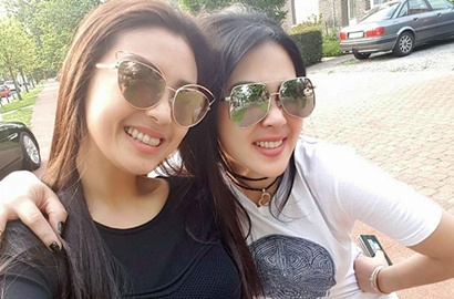 Gara-Gara Maju Mundur Cantik, Syahrini Tabrak Bule di Belgia