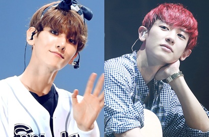 EXO Bagikan Foto-foto Backstage 'EXO'rDIUM', Chanyeol-Baekhyun Topless