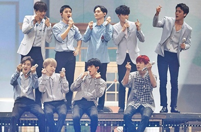 Datang ke Konser 'EXO'rDIUM', Eks Calon Member EXO Ini Bikin Fans Heboh