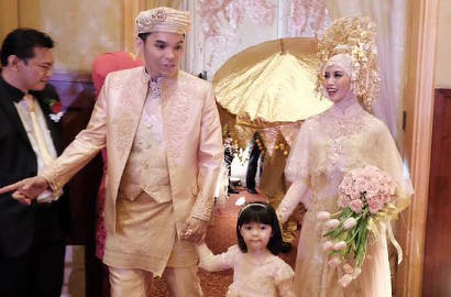 Video Detik-Detik Pernikahan Ben Kasyafani-Ines Sukses Bikin Nangis