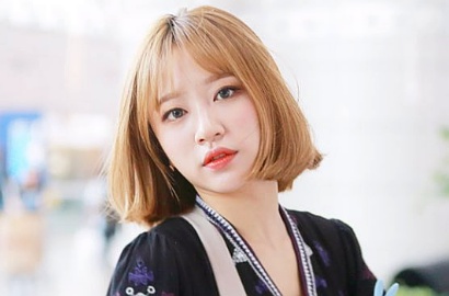 Cantik Tanpa Make Up, Hani EXID Ramah Sapa Fans di Bali