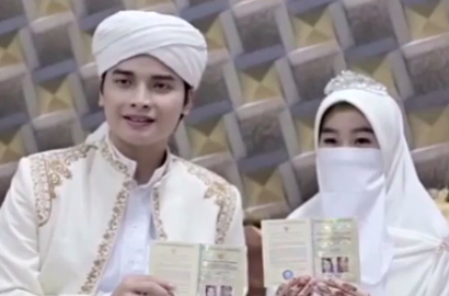 Ini Profesi Istri Putra Ustad Arifin Ilham Sebelum dan Sesudah Jadi Mualaf