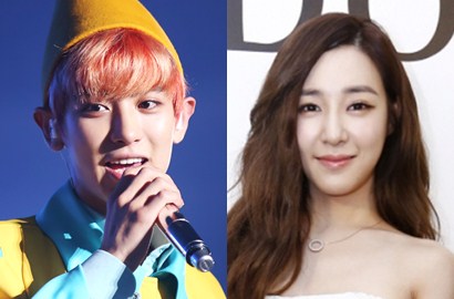 Cieee Chanyeol EXO Nongol di Snapchat Tiffany SNSD, Ngapain Hayo?