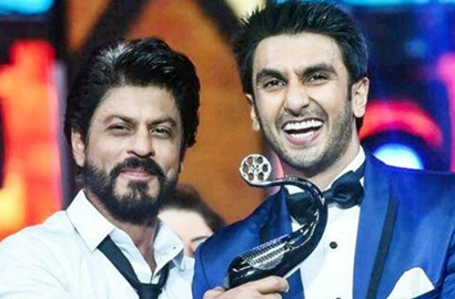 Gayanya Ditiru Ranveer Singh, Reaksi Shahrukh Khan Bikin Gemas