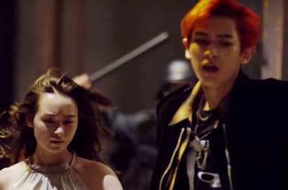Bikin Deg-Degan, Chanyeol Selamatkan Cewek Cantik di Teaser 'LOTTO'