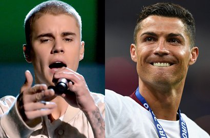 Justin Bieber Bakal Main Film Sepak Bola Bareng Cristiano Ronaldo, Beneran?