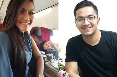 Ulang Tahun, Ihsan Tarore Dapat 'Pelukan' dari Denada dan Putrinya