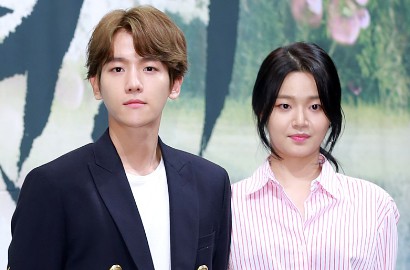 Bakal Nikah di 'Scarlet Heart Ryeo', Baekhyun Unyu Bareng Z.Hera di Jumpa Pers