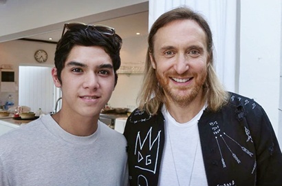 Maia Pamer Al Ghazali Ketemu David Guetta, Fans: Sama Ahmad Dhani Gak Bisa Begini