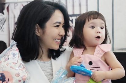 Begini Lucunya Jika Gempita Putri Gisella-Gading Jadi 'Nenek-Nenek'