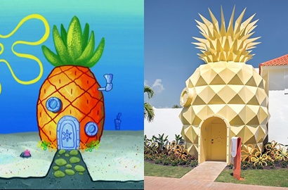 Wow, Ada Rumah Nanas SpongeBob di Dunia Nyata
