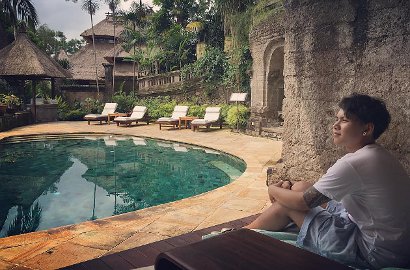 Liburan di Bali, Netter Ingatkan Istri Aming Agar Berhenti Merokok