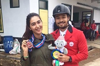 Wow, Nabila Syakieb Ikut Sumbangkan Medali di PON Jabar 2016?