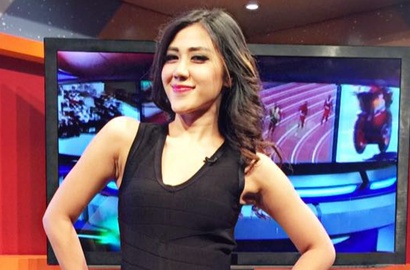 Presenter Cantik Rey Utami Banting Setir Jadi Komika?