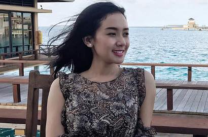 Berlibur ke Maladewa, Cita Citata Diam-Diam Makan Malam dengan Amri Tuasikal?