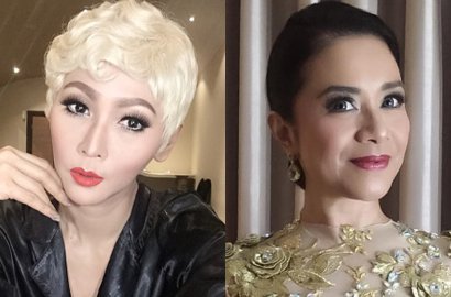 Bikin Ngakak, Begini Jadinya Jika Inul, Ruth Sahanaya dan Indy Barends 'Berkumis Tipis'