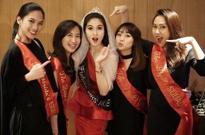 Gila-Gilaan, Sandra Dewi Joged dan Nyanyi Heboh Spice Girls Saat Pesta Lajang