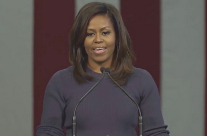Kebangetan, Michelle Obama Kutuk Ulah 'Nakal' Donald Trump