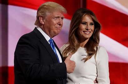 Bela Donald Trump Soal Komentar Cabul, Melania: Itu Bukan Suami Saya