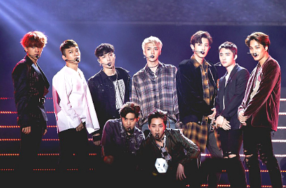 Main Batu-Kertas-Gunting, Kocaknya EXO Malah Saling Tampar