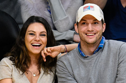 Hamil Tua, Mila Kunis Pede Pamer Perut Buncit Saat Kencan Bareng Ashton Kutcher