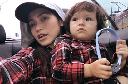 Kocak, Intip Reaksi Lucu El Putra Jessica Iskandar Saat Pertama Cicipi Lemon