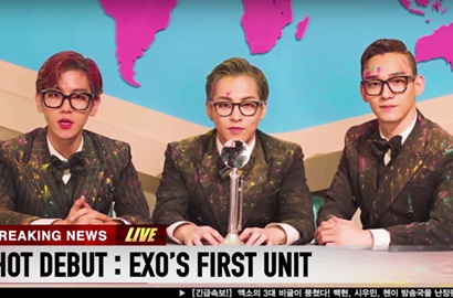 Kocak, Intip Aksi Baekhyun-Xiumin-Chen EXO Umumkan Sub-Unit di Video Ini