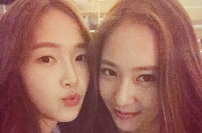 Jessica Ucap Selamat Ultah Lewat Selfie Bareng, Jidat Krystal Bikin Salah Fokus
