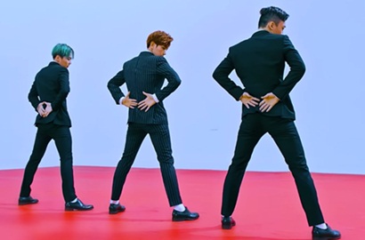 Super Keren, Intip Gaya Ala Eksmud Chen-Baekhyun-Xiumin EXO-CBX di MV 'Hey Mama'