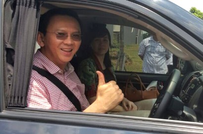 Diperiksa Polisi, Ahok Sebut Dirinya Korban Fitnah Buni Yani