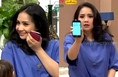 Raffi Dapat SMS Mesra, Nagita Bikin Cemburu dengan Genit ke Pria Lain