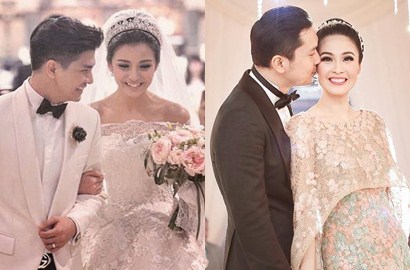 Ekspresi Putra Altar di Pernikahan Sandra Dewi-Chelsea Olivia Ini Buat Netter Ngakak
