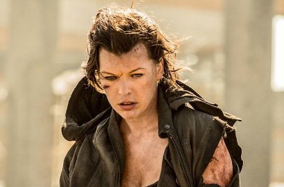 Keren, Milla Jovovich Tembakan Pistol dari Motor di Poster 'Resident Evil: The Final Chapter'