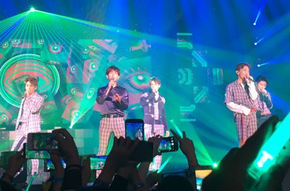 Bawakan 'Punch Drunk Love' Sampai Tiduran di Panggung, SHINee Bikin Fans Gemas