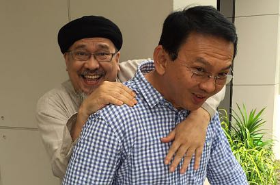 Datangi Mabes Polri, Kakak Angkat Ahok: Adik Saya Dizolimi