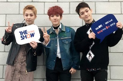 'Hey Mama' EXO-CBX Menang Perdana, Baekhyun Tepati Janji Berubah Jadi Cewek Cantik