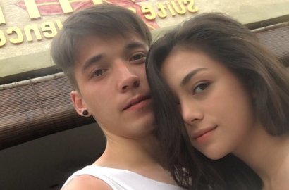 Pakai Baju Tipis Hingga Bra 'Ngintip', Celine Pamer Mesra Bareng Stefan William