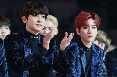 Ucapkan Selamat Ultah, Baekhyun EXO Berikan 'Kecupan' untuk Chanyeol