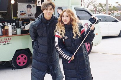 Cium Cewek di MV 'Sign', Thunder Gemetar Syuting Ditonton Sandara Park