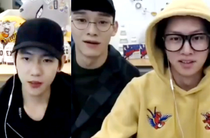 Pasang Wajah Jutek, Imutnya Baekhyun Cemburu Chen 'Direbut' Heechul