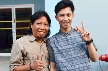 Super Tampan dan Bikin Heboh, Anak Komedian Mastur Malah Pengen Jadi Pelawak?