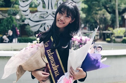 Lulus Kuliah di Hari Ibu, Alika Eks Princess: Ini Hadiah Untuk Mama