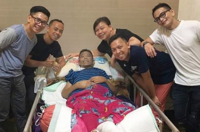 Isu Oon Project Pop Kritis Hingga Diamputasi Karena Diabetes, Istri Jelaskan Alasan Perban di Kaki