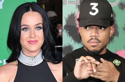 Siapkan Album Baru, Katy Perry Bakal Kolaborasi Bareng Chance The Rapper?