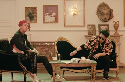 Kolaborasi Bareng San E, Ravi VIXX Pamer Dada Penuh Tato di Teaser MV 'BOMB'