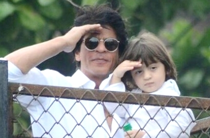 Mirip Shahrukh Khan, Intip Gaya Manis AbRam Dikelilingi Cewek
