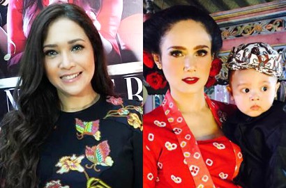 Maia Pamer El dan Dul Ganteng Pakai Beskap di Tedak Siten Anak Mulan, Fans: Foto Al Mana?