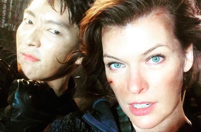 Berteman Dekat, Lee Jun Ki Girang Ajak Milla Jovovich Dinner Makanan Korea